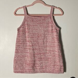 LOFT Cotton And Linen Knitted Sweater Halter Tank Top Size XS